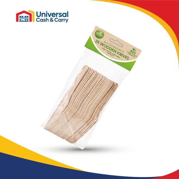 AS – 25pk Wooden Knives - Image 2
