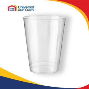 AS – 12pk 227ml 8zoz Clear Plastic Tumblers