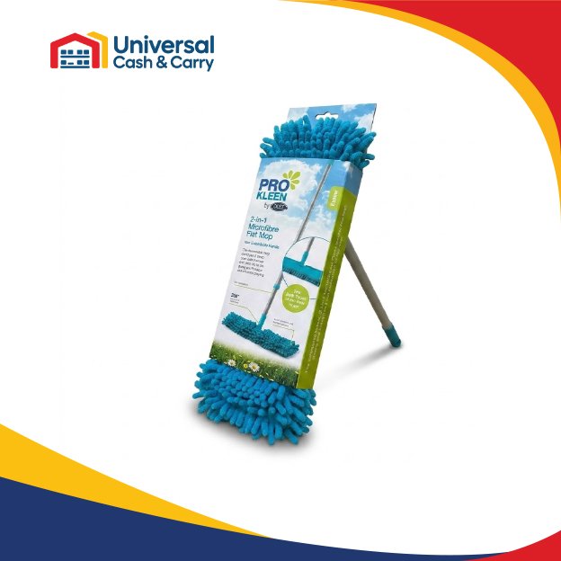 ProKleen – 2 in 1 Microfibtre Flat Mop - Image 2