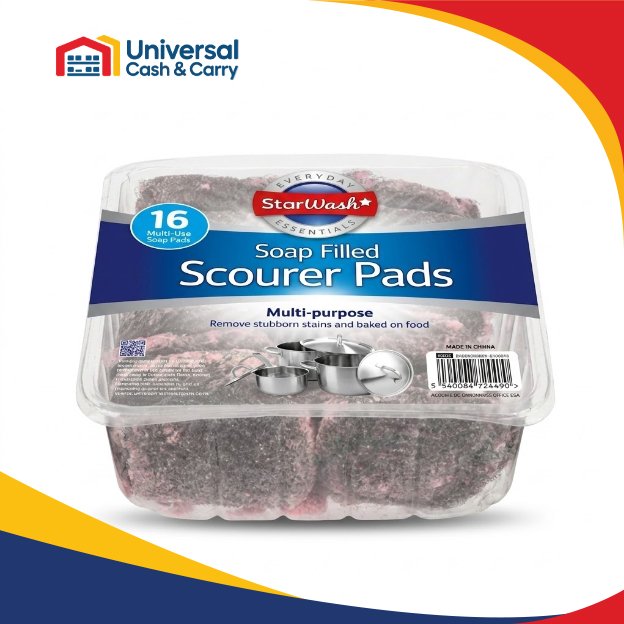 SW – 16pk Soap Pad Scourers - Image 2