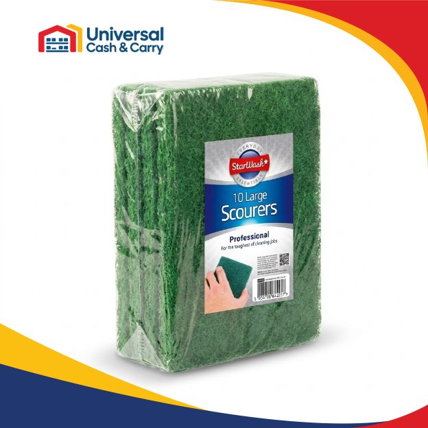 SW 10 Large Scourers-Professional Green Fibre - Image 2