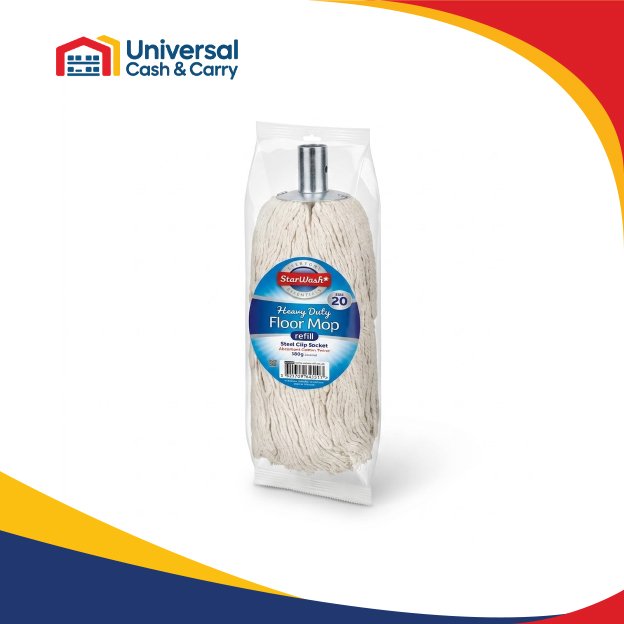 SW Steel Clip Socket Twine Mop Head -Size 20- 380g - Image 2