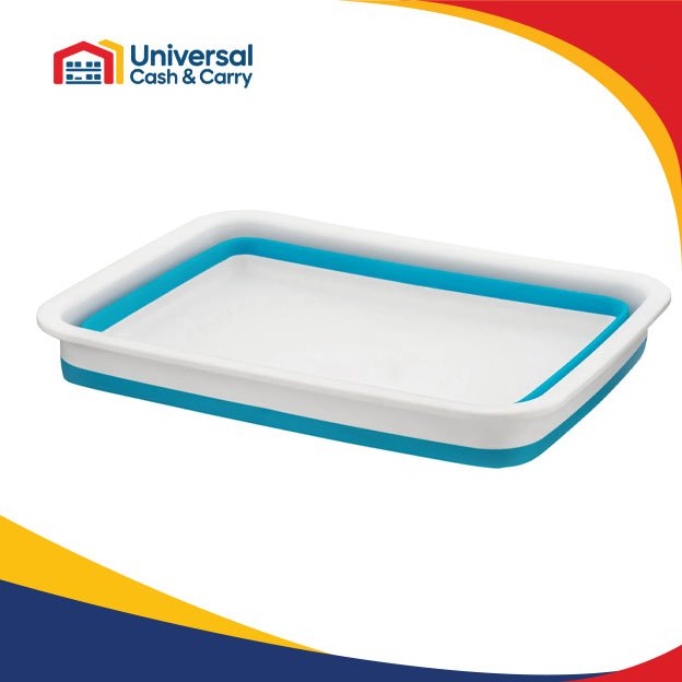 H+ 10L Collapsible Washing Up Bowl – BLUE - Image 2