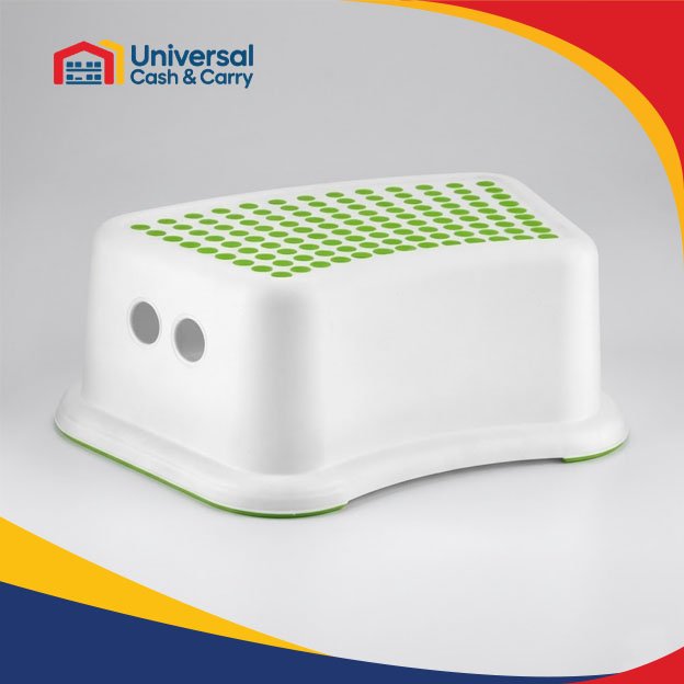 OSH – Non Slip Step Stool – Green Dots - Image 2