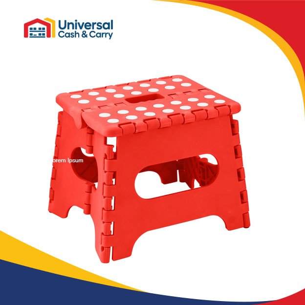 OSH – Mini Plastic Folding Step Stool - Image 2