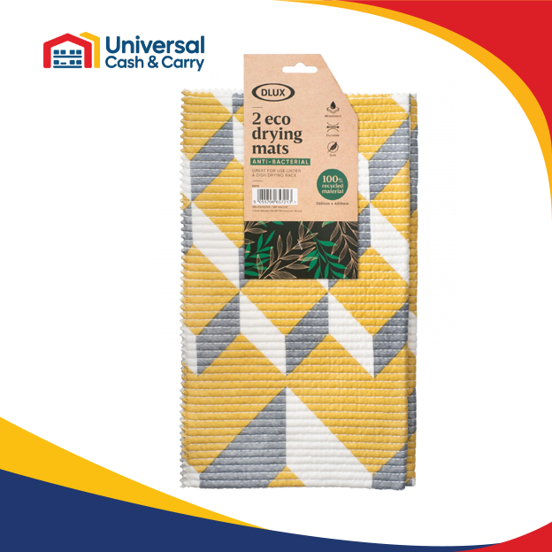 DL – 2pk Eco Drying Mats (Anti-Bacterial) - Image 2