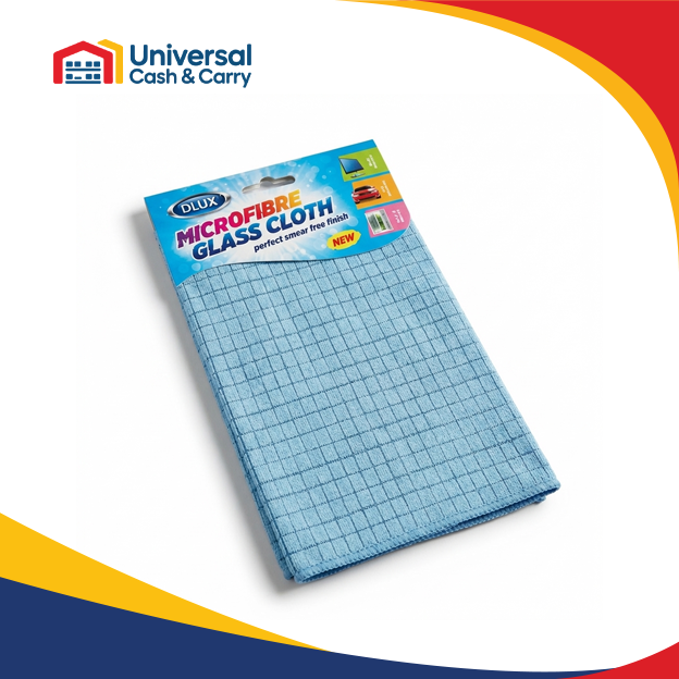 DL – 1pc Microfibre Glass Cloth 38cm x 42cm - Image 2