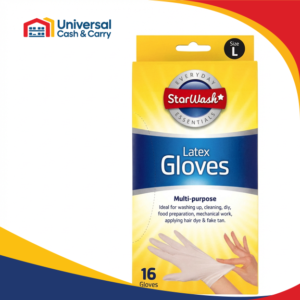 SW – 16pk Latex Gloves – Large