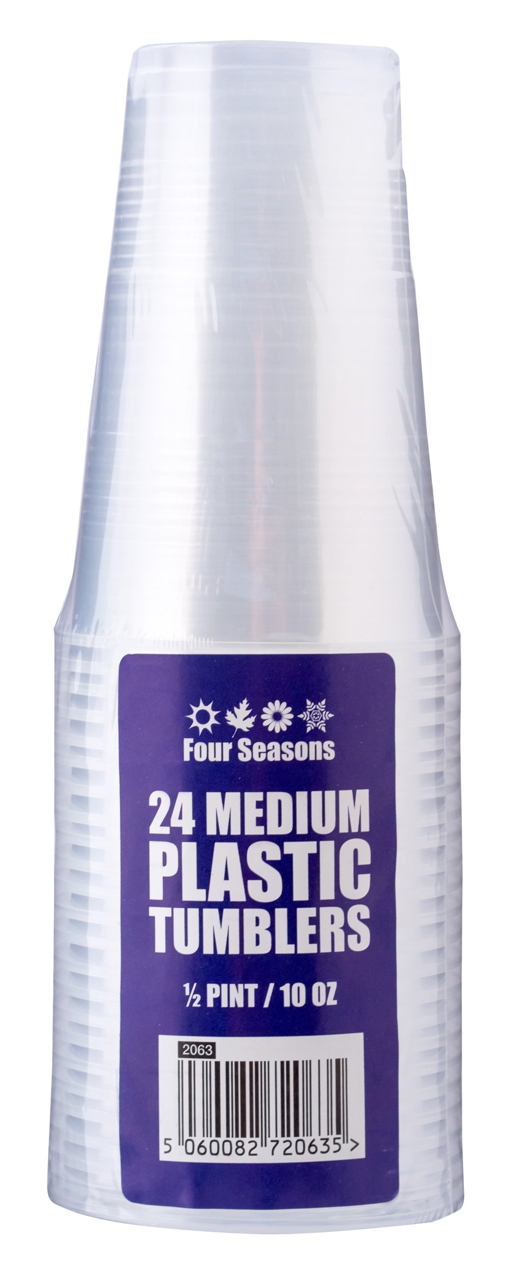AS – 24pk Half Pint Plastic Tumblers - Image 2