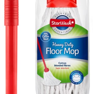 SW – 200g Cotton Mop with Red Handle