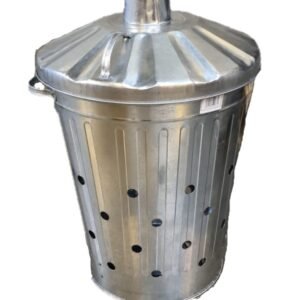 Large Garden Incinerator Bin with Lid (80L)