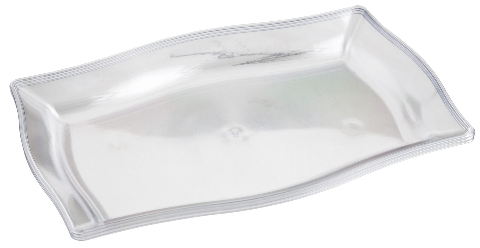 FS – 3pk Small Rectangle Plastic Plate - Image 2