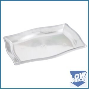FS – 3pk Small Rectangle Plastic Plate