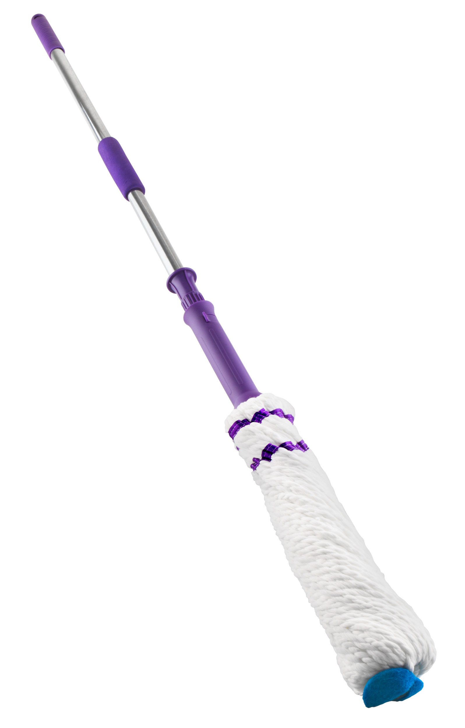 DL-Twist Mop w/Stainless Steel Handle-Purple