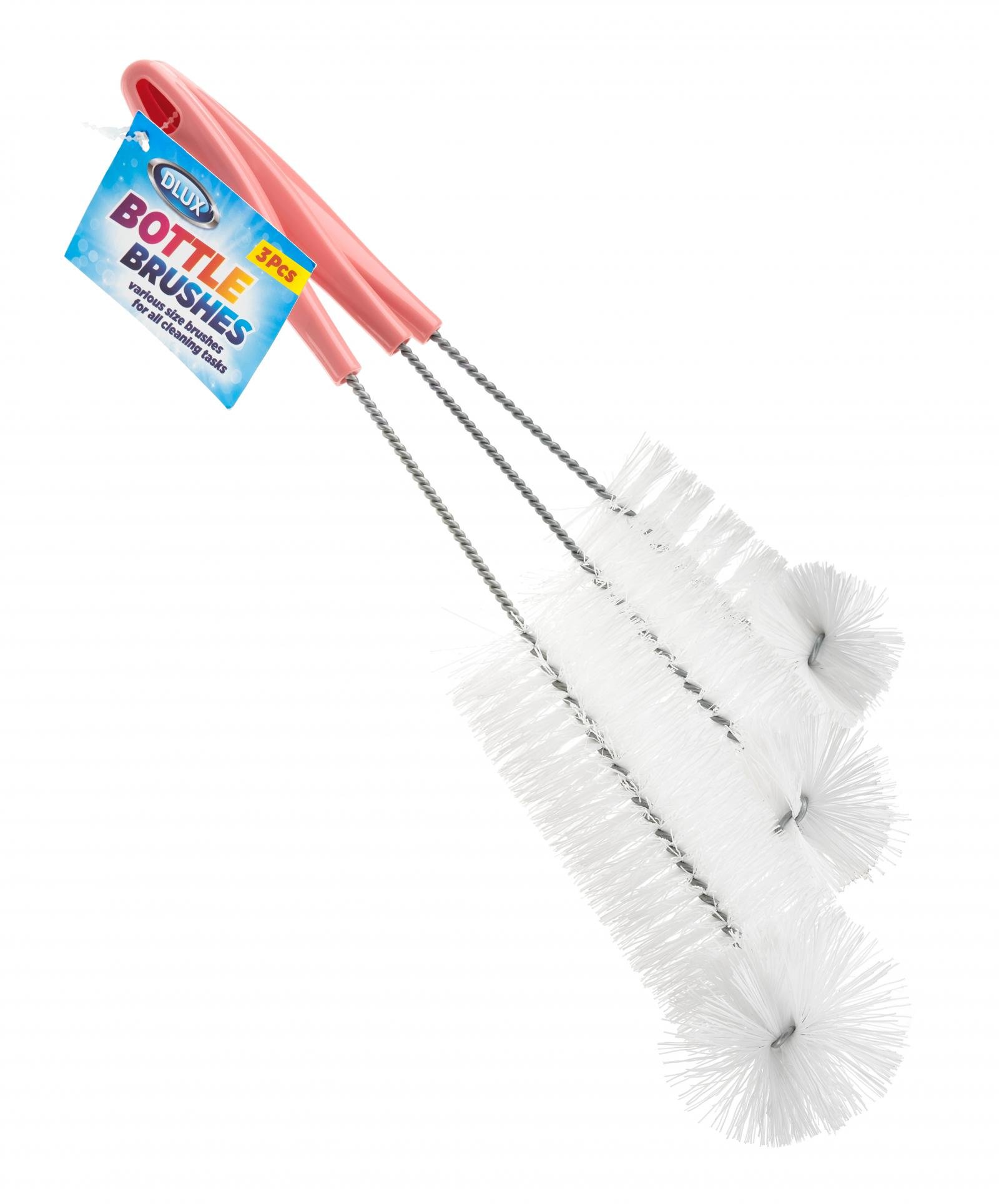 DL- 3PK Bottle Brushes (1L,1/2L, 1/4L) - Image 3