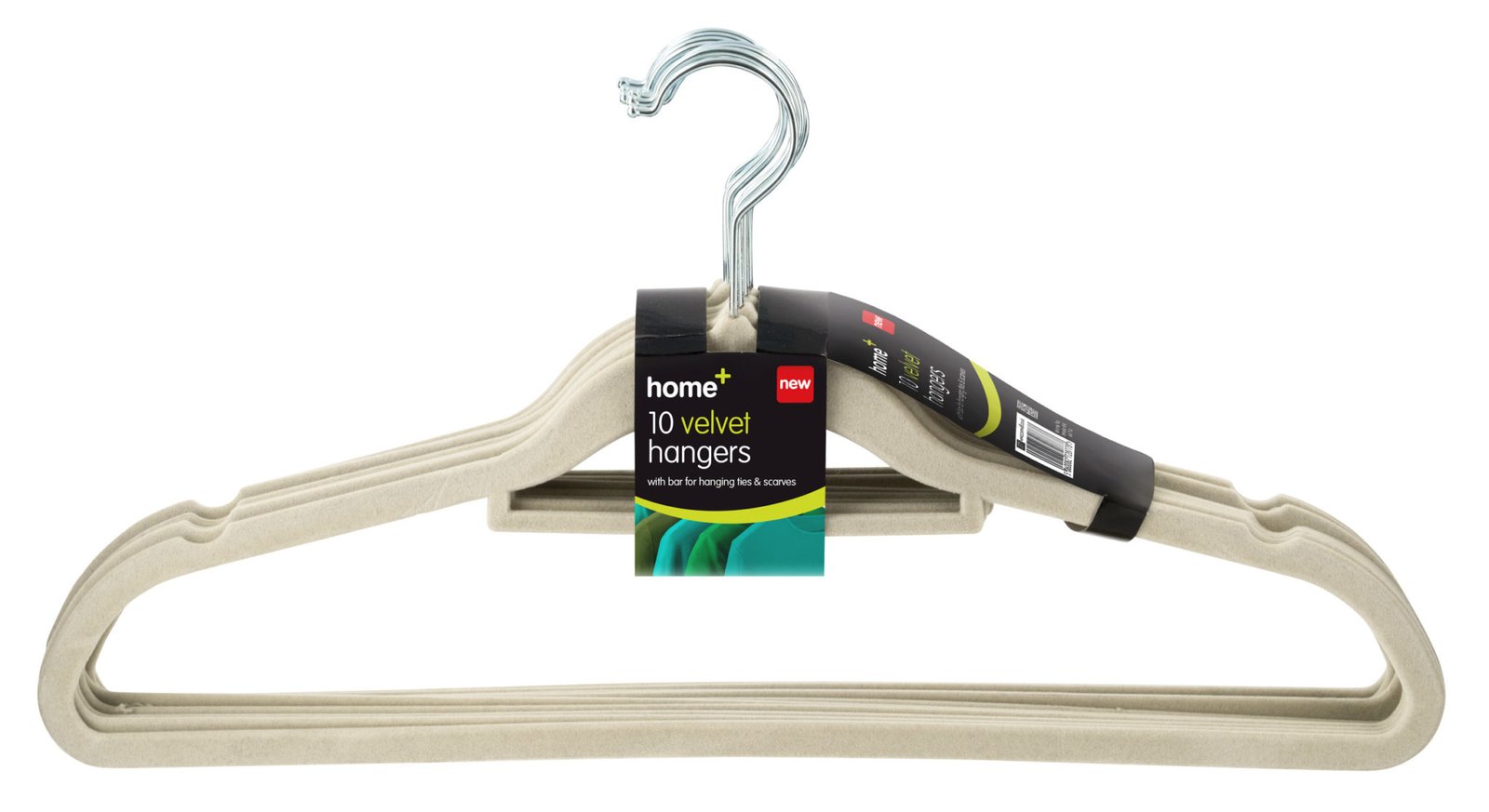 H+ Velvet Flocked Hangers 10pk - Image 2