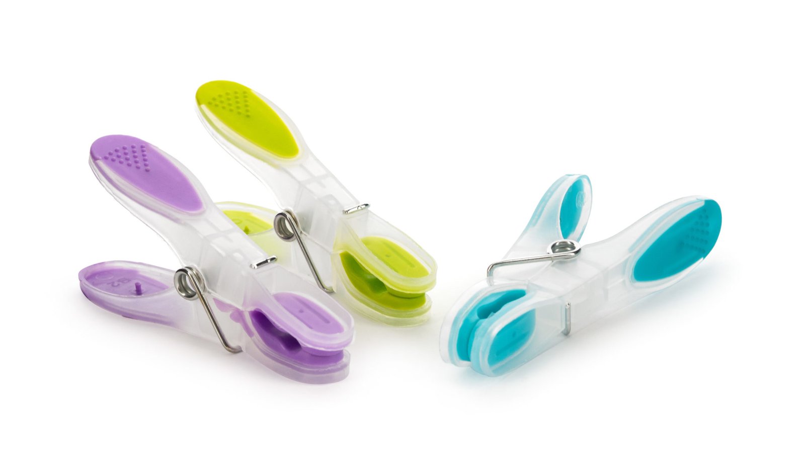 DL – 12pk Large Plastic Pegs with Rubber Grip - Image 2