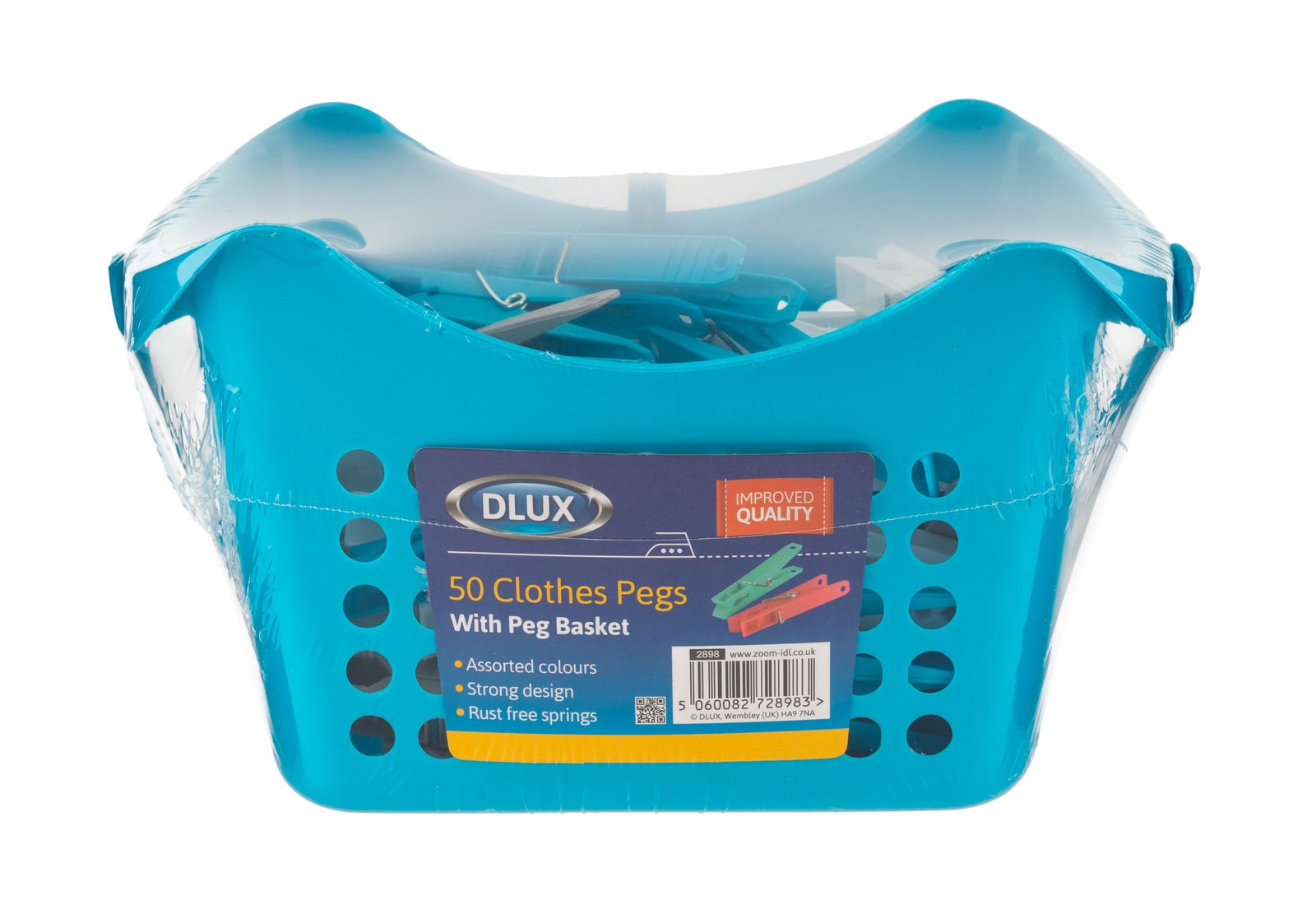 DL – 50pk Large Pegs in Hanging Basket