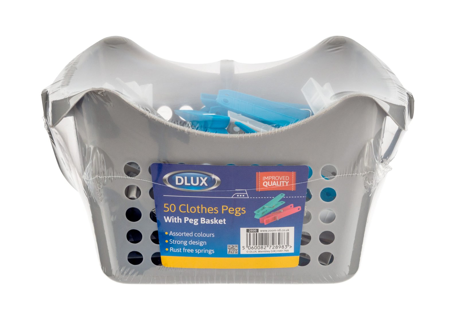 DL – 50pk Large Pegs in Hanging Basket - Image 3