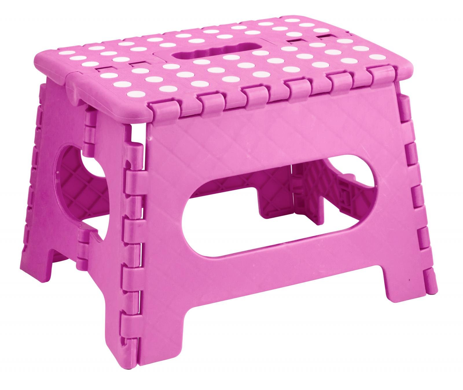 OSH – Small Handy Plastic Folding Stools - Image 2