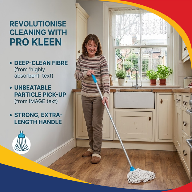 Pro Kleen – Microfiber Belt Mop - Image 3