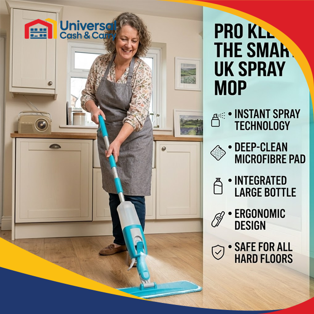 Pro Kleen – Microfibre Spray Mop Lite - Image 3