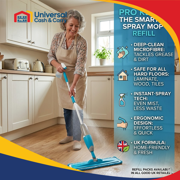 Pro Kleen – Microfibre Spray Mop Pro Refill - Image 3
