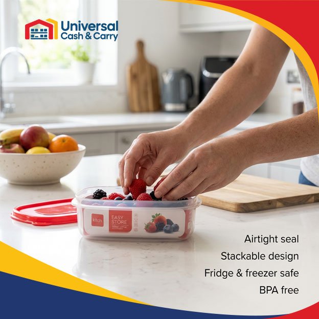 Kitch – EasyStore Rectangular Container -1.2 Litre - Image 3