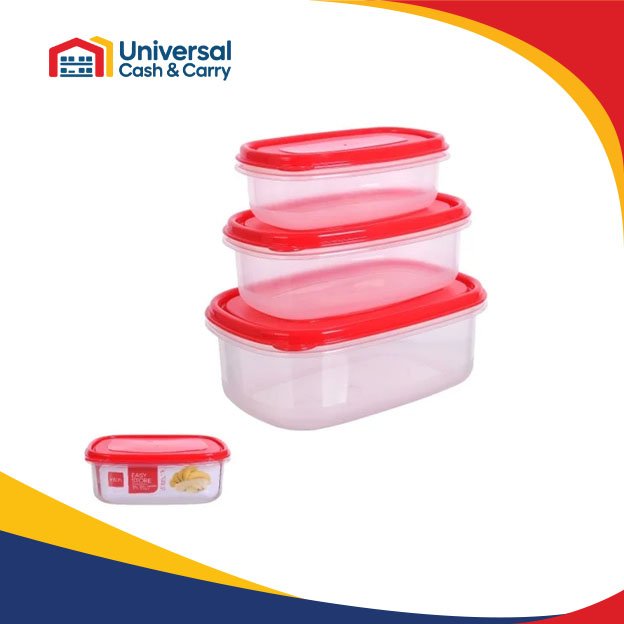 Kitch – Set of 3 EasyStore Rectangular Containers - Image 3