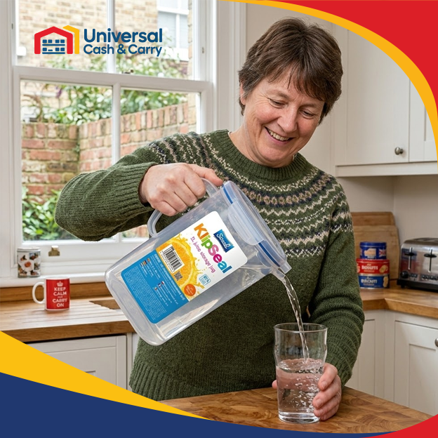 SZ – 2 Ltr Clip and Close Jug with Twist Lock Lid - Image 3