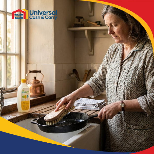 DL – Scrubbing Brush with Hard Bristles - Image 3