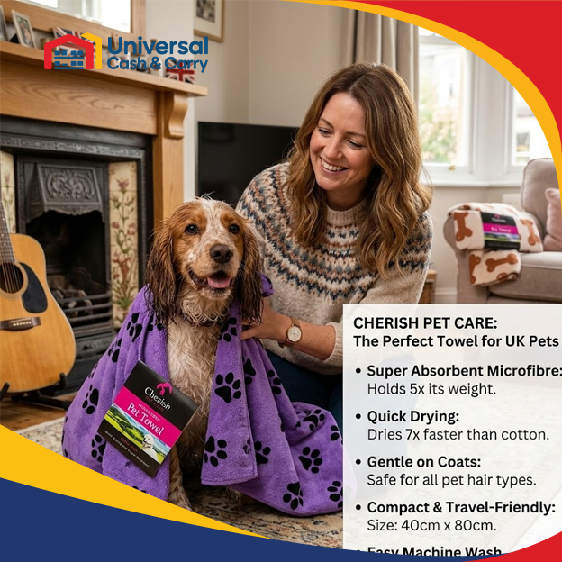 Cherish – 1pc Microfibre Pet Cloth – 40cm x 80cm - Image 3