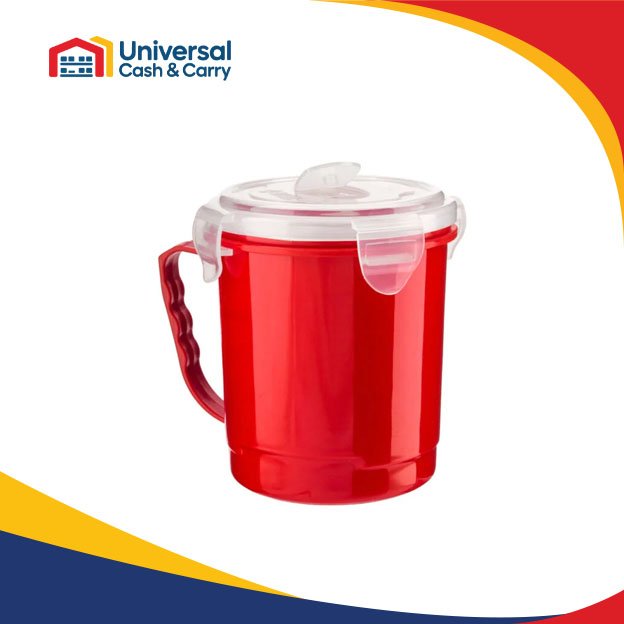 SZ Microwave Soup Mug with Vented Lid 650ml - Image 3