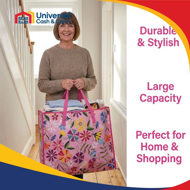 H+ Laundry & Storage Bag – Printed 55 x 46 x 24cm - Image 3
