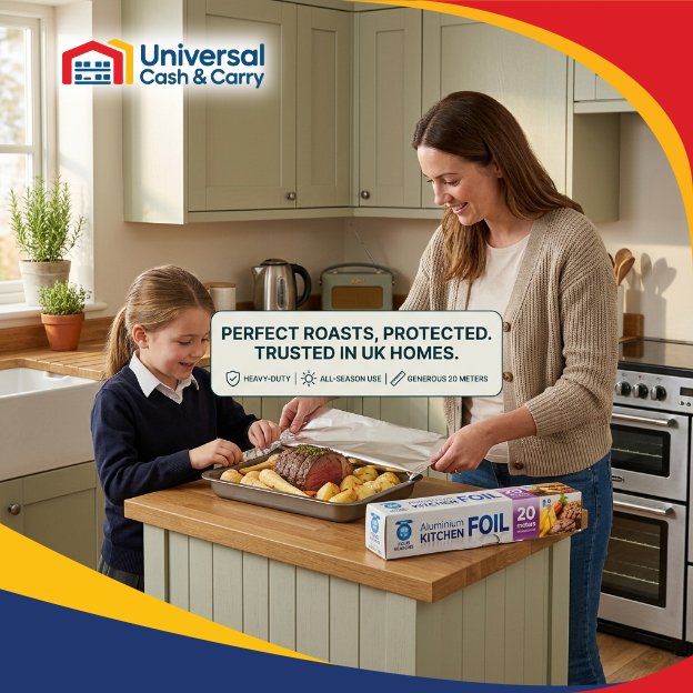 FS – 20m x 30cm Kitchen Foil Roll - Image 3