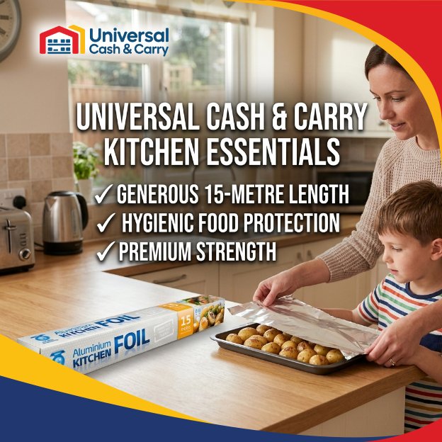 FS 15M Kitchen Foil Roll – 45cm wide - Image 3