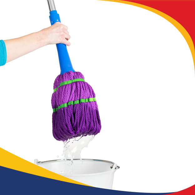 DL Microfibre Twist Mop with Extendable Handle - Image 3