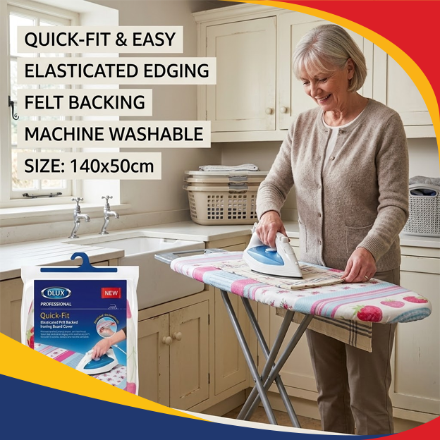 DL Ironing Board Cover – Patterned - Image 4