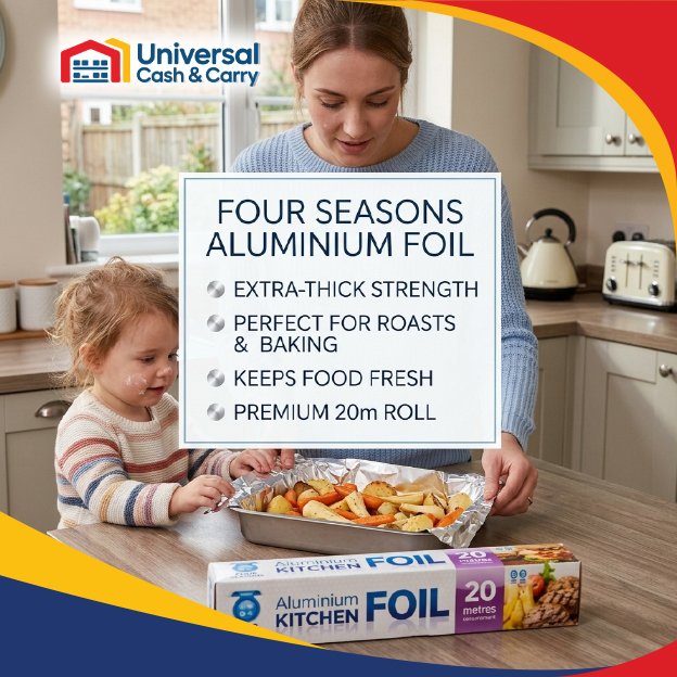 FS – 20m x 30cm Kitchen Foil Roll - Image 4