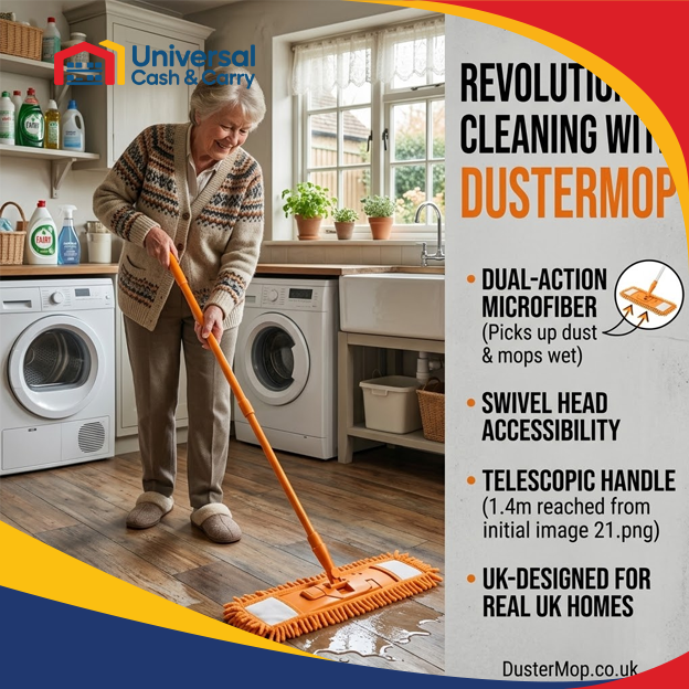 Pro Kleen – Extendable Chenille Floor Duster 90g - Image 4