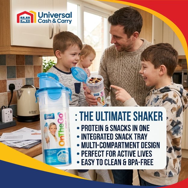 SZ – Multi Purpose Shaker Bottle 600ml - Image 4