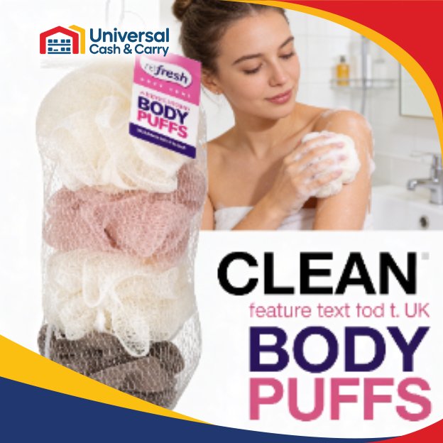 Refresh – 4pk Exfoliating Body Puffs - Image 3