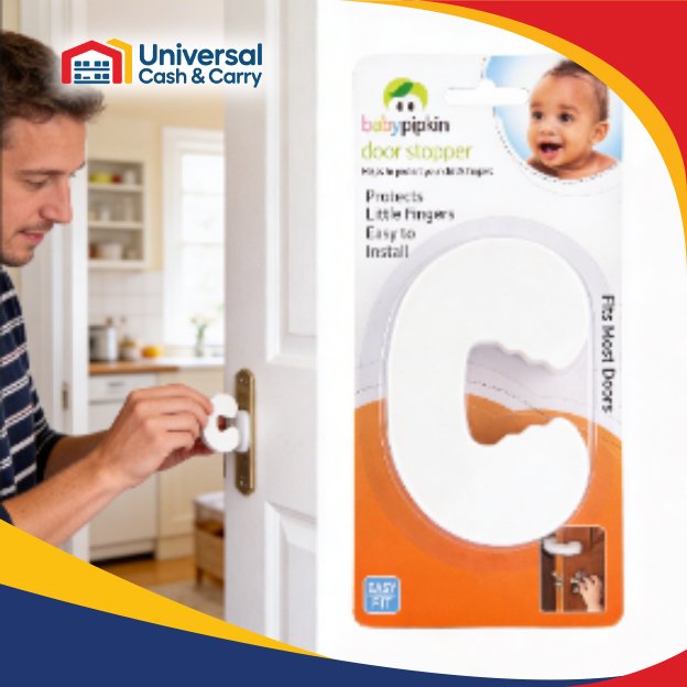 BP Foam Door Stopper White - Image 3