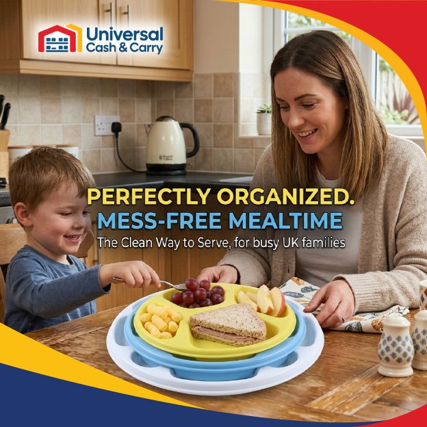 H+ Round Compartment Tray - Image 4