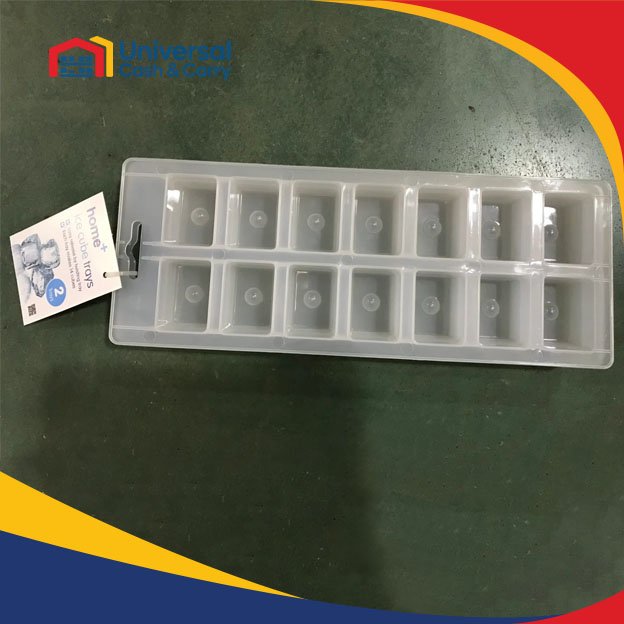 H+ 2pk Transparent Ice Cube Trays x 14 - Image 4