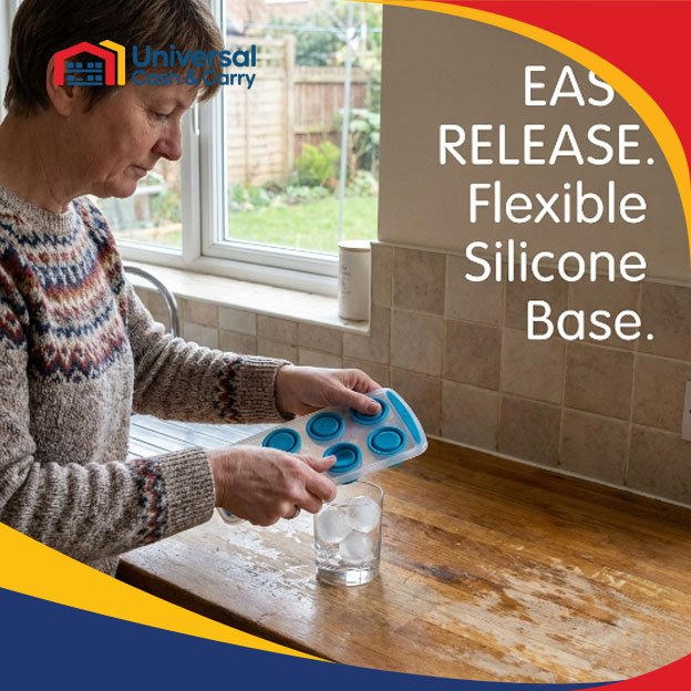 H+ Collapsible Ice Cube Tray – Circles - Image 4