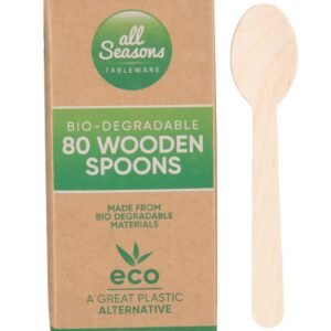 AS – 80pk Wooden Spoons in Premium Box