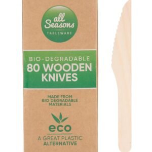 AS – 80pk Wooden Knives in Premium Box