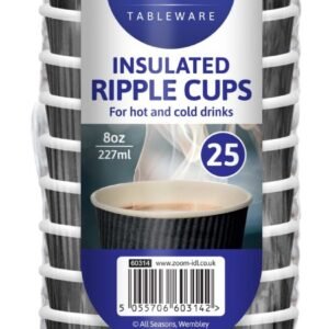 AS – 25pk Insulated Hot Cups – 8oz/227ml