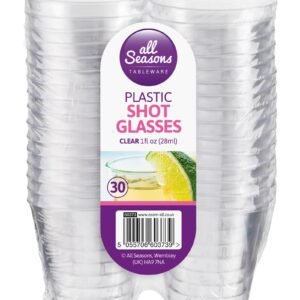 AS – Shot Glasses Clear – 32pk x 28ml (1oz)